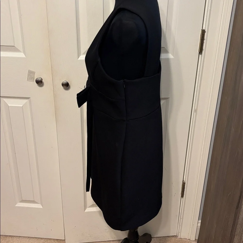 Zara Rhinestone Bow Mini Dress - Picture 7 of 11